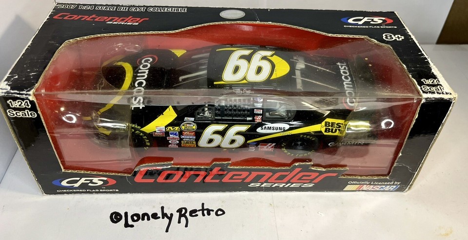2007 Jeff Green 66 Comcast Best Buy Chevy 1 24 CFS Contender Series 2007-jeff-green-66-comcast-best-buy-chevy-1-24-cfs-contender-series