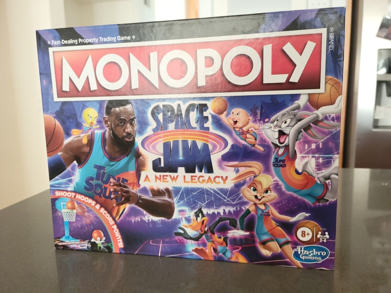 Connect 4 Shots: Space Jam A New Legacy Edition Game for 2 or More Players,  for Kids Ages 8 and Up - Hasbro Games