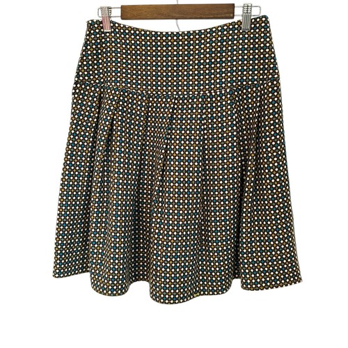 LUX Urban Outfitters A-Line Skirt Wool Blend Tweed Knee Length Size M | 8