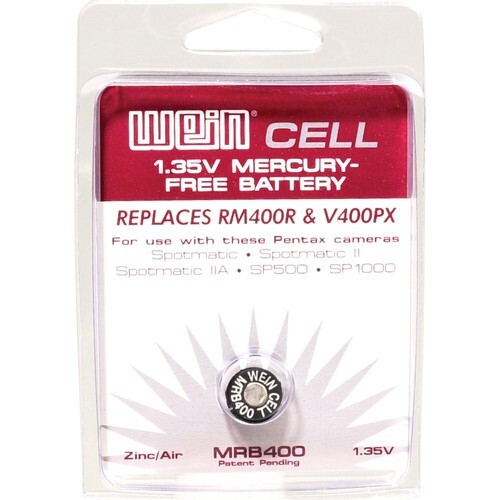 Wein Cell MRB400 RM400 V44PX Battery for Pentax Spotmatic M42, $12.99