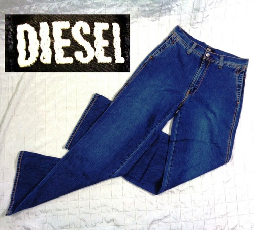 Vintage Diesel Industry Italy Womens Sz 27x34 Bootcut Jeans Medium Blue  Denim | eBay