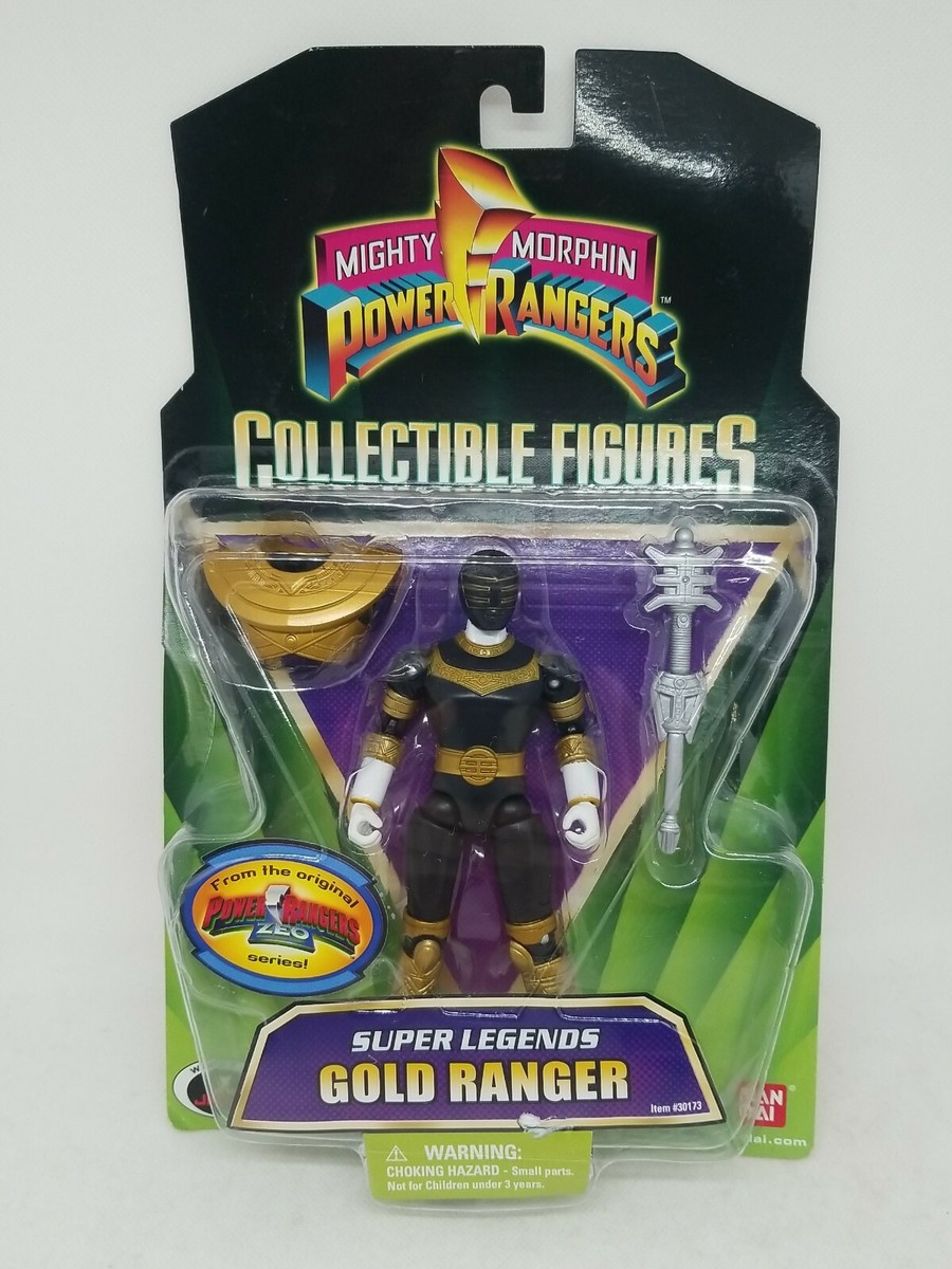 Bandai Power Rangers Collectible Figures Super Legends GOLD RANGER