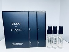 Chanel Bleu De Chanel Eau de Parfum 1.5ml x 3 Cologne Sample Spray