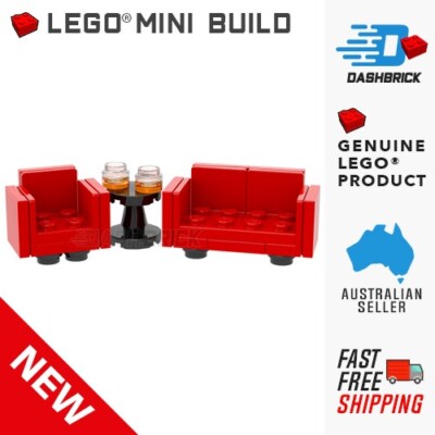 Genuine LEGO  ''Whiskey Bar Lounge Set'' For Minifigures, Custom Build [MOC] NEW