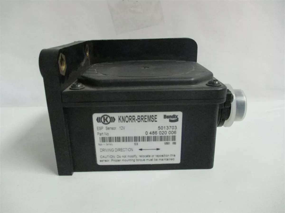 3601867C1 NEW INTERNATIONAL BENDIX 5013703 YAW SENSOR 0 486 020 