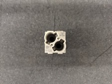 New, Harting, 09140023051, MODULE MALE 2POS CRIMP - Lot of 2pcs