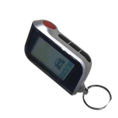 LCD Remote Control Keychain Fit for Russian Starline A93 Two Way Burglar Alarm