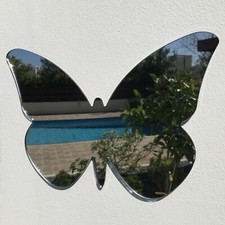Butterfly Shaped Garden Mirrors - Acrylic Safety Outdoor Mirrors