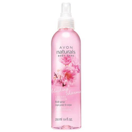 NATURALS Cherry Blossom Blushing Charme Body Spray 8.4 oz NEW OLD STOCK