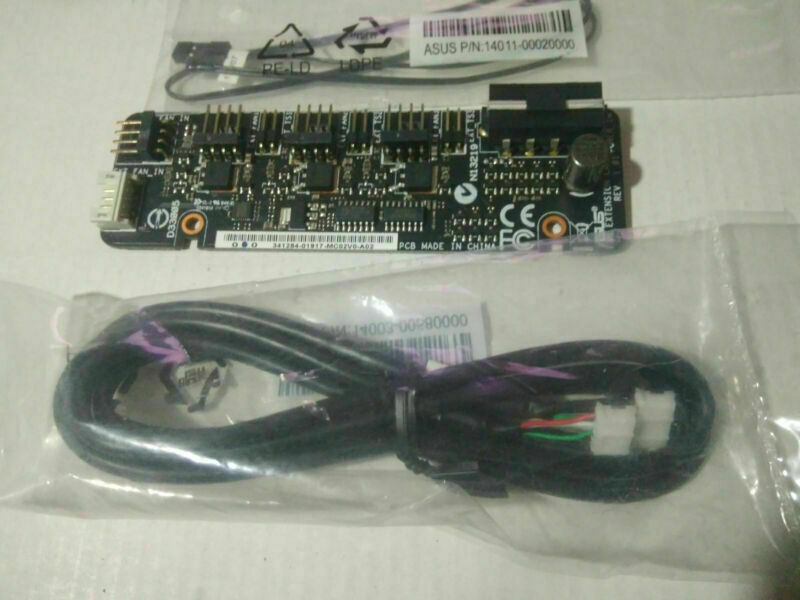 Fan Extension Card/CABLE For ASUS X99 Z170 Z270 RAMPAGE V