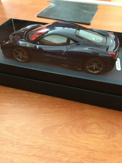 Bbr 118 Ferrari 458 Speciale Tour De France Blue 1320