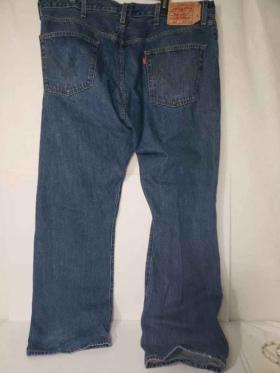 Levis 501 hot sale 42 x 32