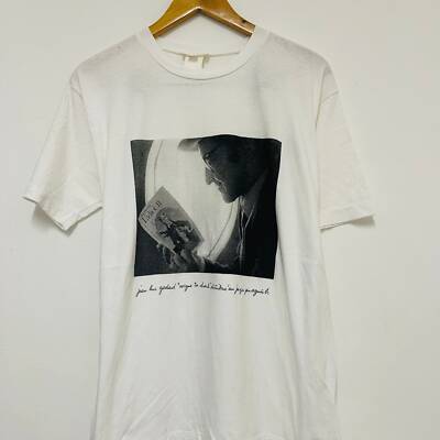 Vintage 90's Agnes B “ Jean-Luc Godard French-Swiss Film Director