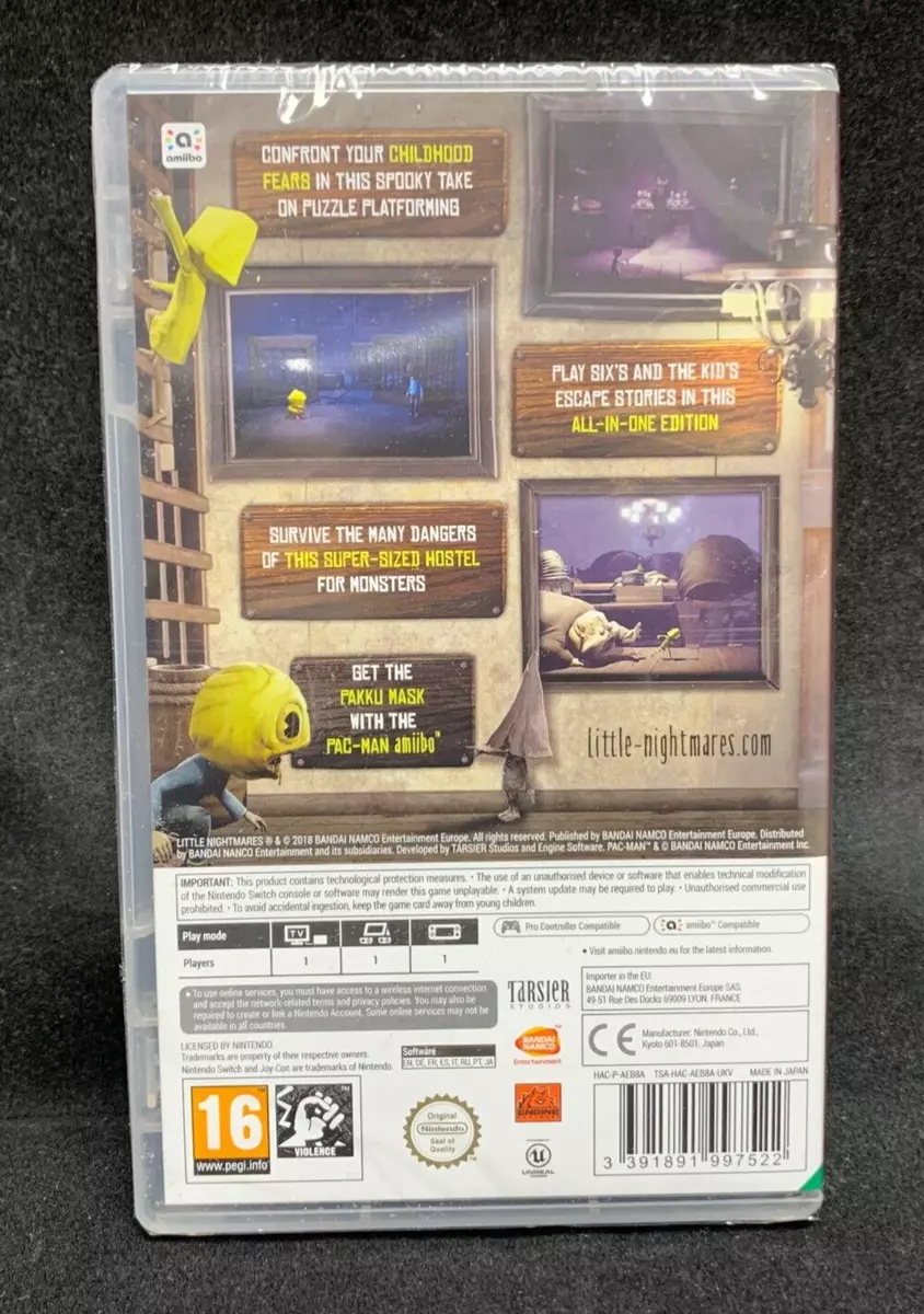 Little Nightmares Complete Edition (Switch) PAL ver / Region Free