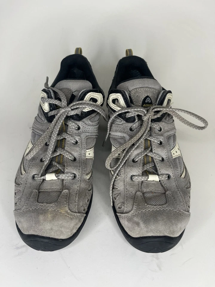 Zapatos de senderismo Asolo Gore-Tex para mujer talla 40 EE. UU. 8 grises impermeables con cordones Foto 4 de 4