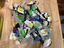 LOT OF LED MINI GLOW STICKS HALLOWEEN GHOSTS HATS