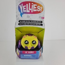 Yellies Lil' Blinks Hasbro Voice Activated Spider Pet Yellow Purple 2018