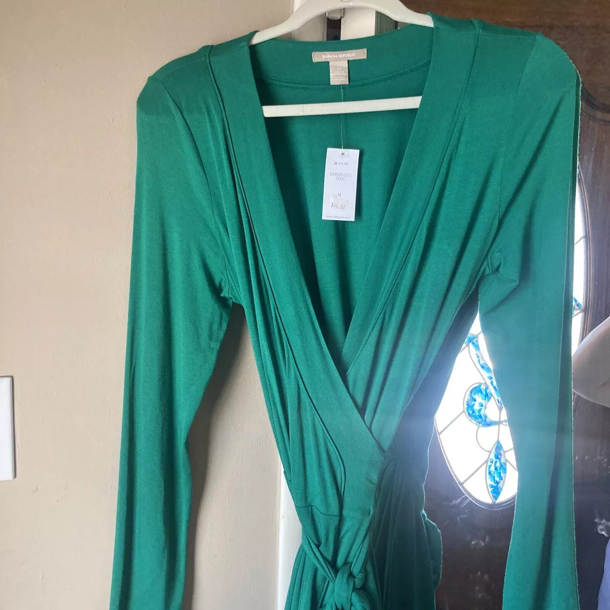 Banana republic gemma wrap cheap dress
