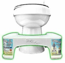 Step and Go Toilet Stool 7  New - Proper Toilet Posture for Better and
