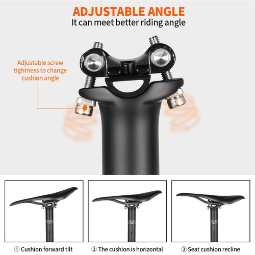 TOSEEK 3K Carbon Bicycle Seatposts MTB Road Bike Seat Post Tube 27.2/30.8/31.6mm - Picture 7 of 18