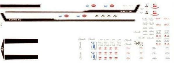 Adesivo Fred Cady 64 Pontiac Blu 1/25 Firebird - Foto 5