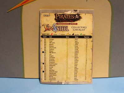 Pirates CSG Fire and Steel - Singles