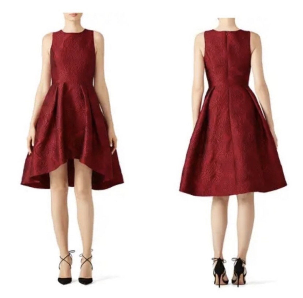 Shoshanna Red Coraline Dress Size