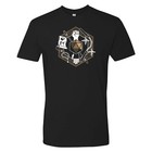 RPG Class Crest Monk - Tabletop Games d20 Premium Cotton T Shirt - Black