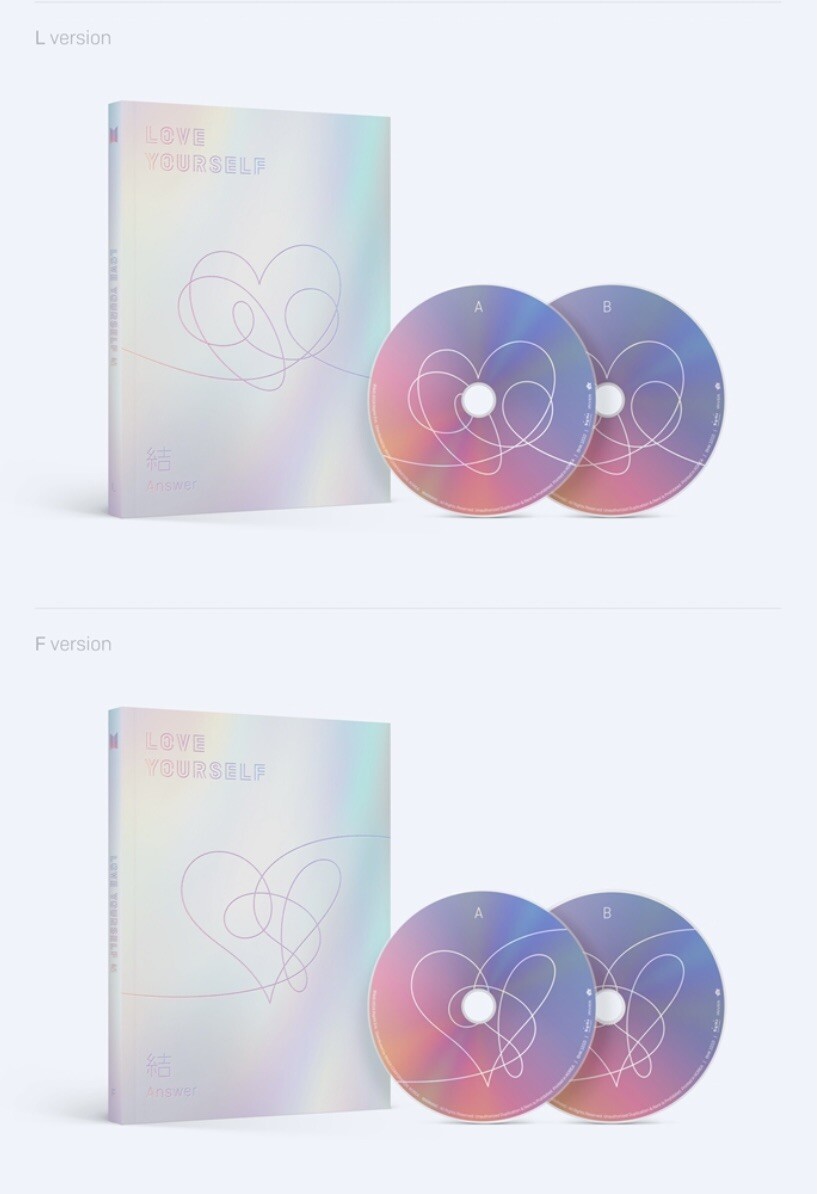 LOVE YOURSELF 結　BTS BTS - [Love Yourself 結 'Answer'] 4th Album L VER 2CD+116p