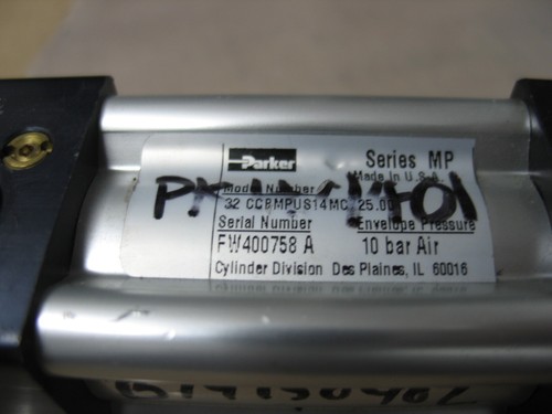 NUEVO CILINDRO NEUMÁTICO PARKER 32 CCBMPUS14MC 25.00 DA 32 X 25MM STRK P9270 - Imagen 2 de 4