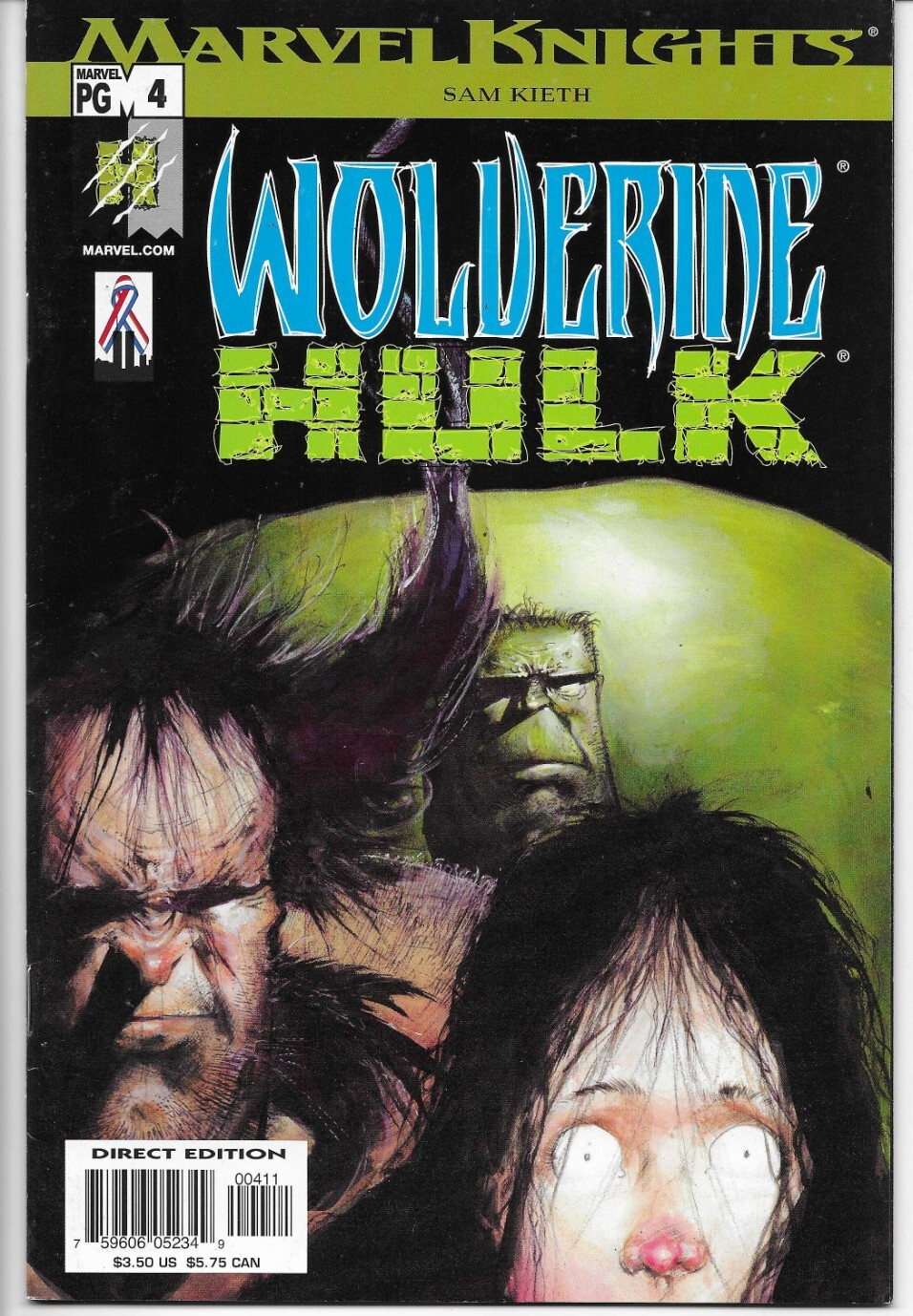 WOLVERINE HULK - Marvel Knights (2002) #4 - Back Issue (S)