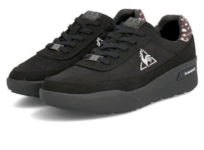 Le Coq Sportif Mujer Zapatos 6.5 Negro, Con Caja Usado Pocas Veces  Foto 3 de 4