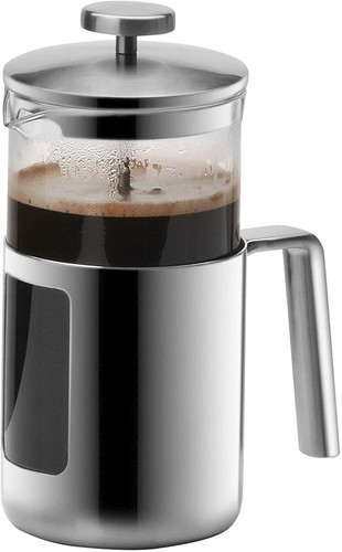 WMf Kult Cafetera francesa de émbolo de pistón Acero Inoxidable Mate 1  Litro | eBay