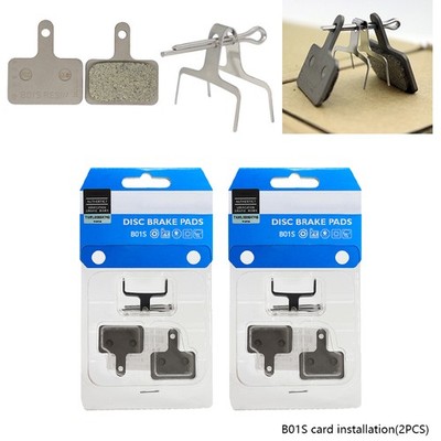2 Shimano B01S Resin Bremspatronen BR-M 445 446 575 486 525 Rückseite Kühlfinnen