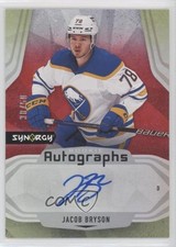 2021-22 Upper Deck Synergy Rookie Auto Red 38/50 Jacob Bryson #AR-JB Auto n1u