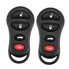 2pcs 315MHz Replacement Keyless Entry Remote Car Key Fob for Jeep Liberty 02
