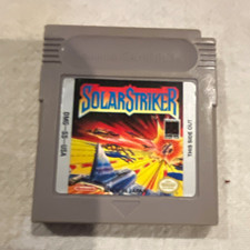 Nintendo Solar Striker Nintendo Game Boy Shooter Game Cartridge