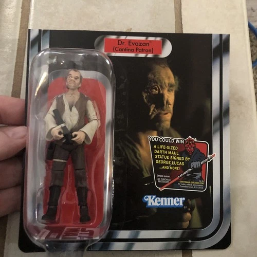 Star Wars Vintage Collection Dr Evazan VC57  First Rel Cut Card Sealed Cantina