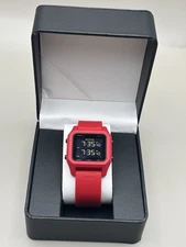 Nixon Staple Red Watch.  Rare Color Wave, Free Shipping