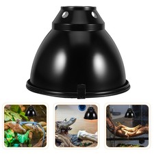 2 Sets Reptile Heat Lamp Dome Holder Hollow Out Design Shade Bulb Guard