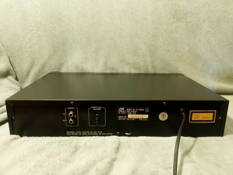 JVC XL-V333BK CD Player SPIELT GEBRANNTE CDs - Bild 3 von 4