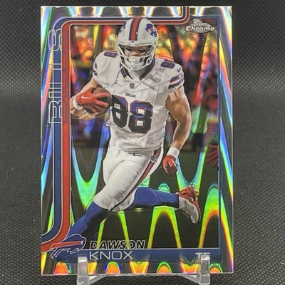 Dawson Knox 2025 Topps Chrome Ray Wave Refractor #33