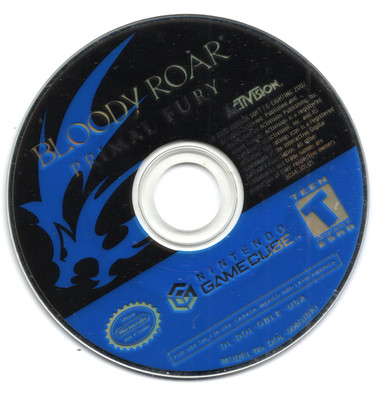 Bloody Roar: Primal Fury (Nintendo GameCube, 2002) Disc Only Tested Working