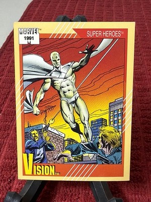 1991 Impel Marvel Universe Series II #19 Vision Super-Heroes 