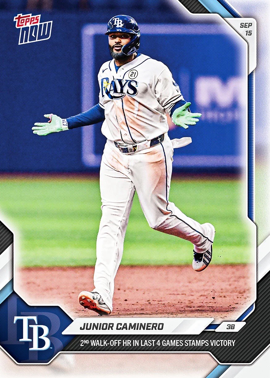 *PRE SALE* Junior Caminero - 2026 MLB Topps NOW® - Card 679