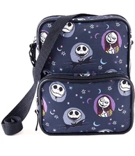 Nightmare Before Christmas Crossbody Bag Jack Skellington Sally Fast Forward NEW