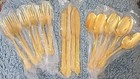 Fb Rogers Gold Plated Flatware 32 Piece Set