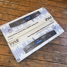 Pyle PDA7BU Home Theater Amplifier MP3/USB/SD/AUX/FM Black Bluetooth Receiver