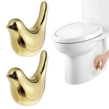 Ceramic Bird Toilet Bolt Covers Decorative Toilet Bolt Caps,Set of 2 Toilet Caps