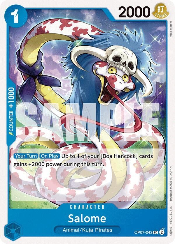 One Piece - Salome - 500 Years in the Future OP07-043 - NM